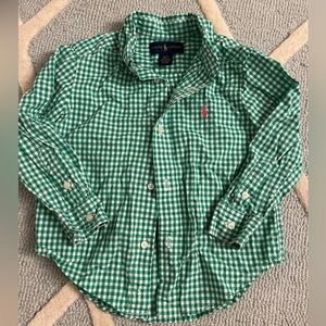 Ralph Lauren button down shirt size 3T